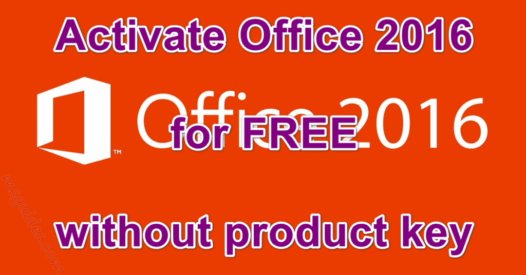 Aktivasi Microsoft Office 2016